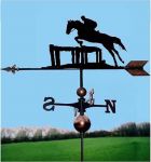 Clear Round Orbital Weathervane